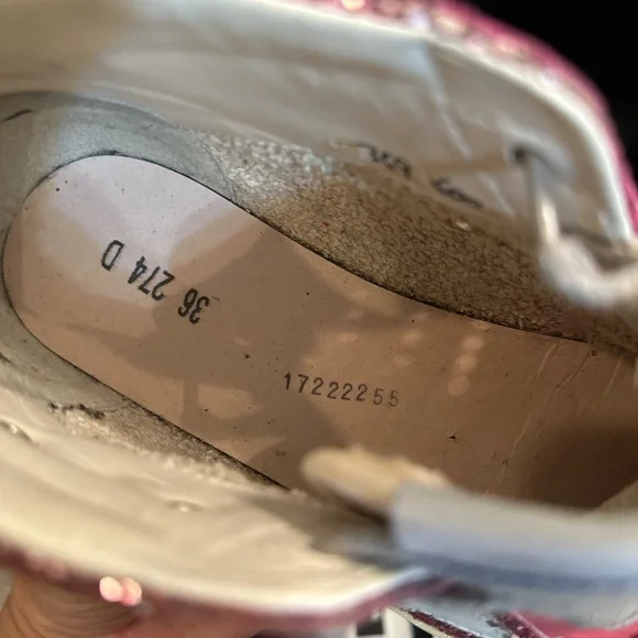 Golden Goose Barbie Pink Midstars. Size 36 - Picture 7 of 9